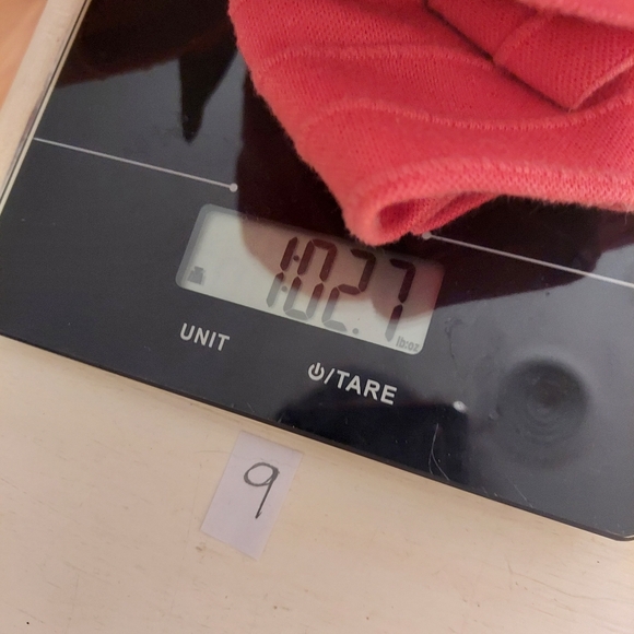 Alfred Dunner Coral and Grey Open Front Sweater with Attached Tank Shell Sz 1X - Picture 8 of 8